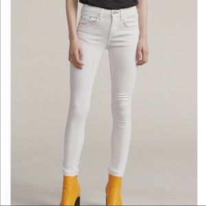Rag and bone white jeans